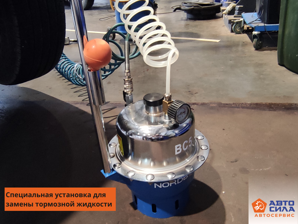 Замена тормозной жидкости без «прокачки» тормозов